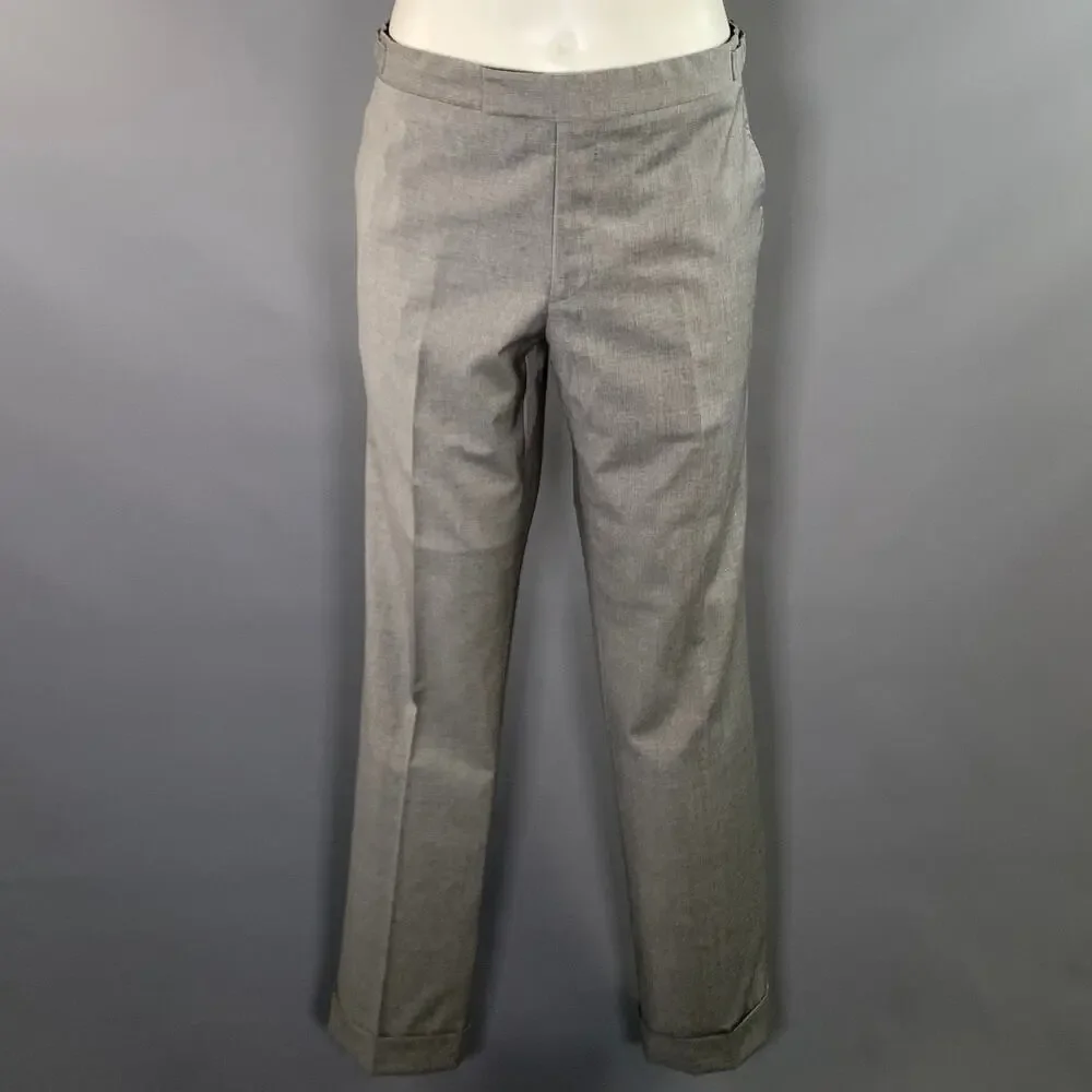 RALPH LAUREN SS2011 Chest Size 38 Grey Wool Double Breasted 31 31 Suit